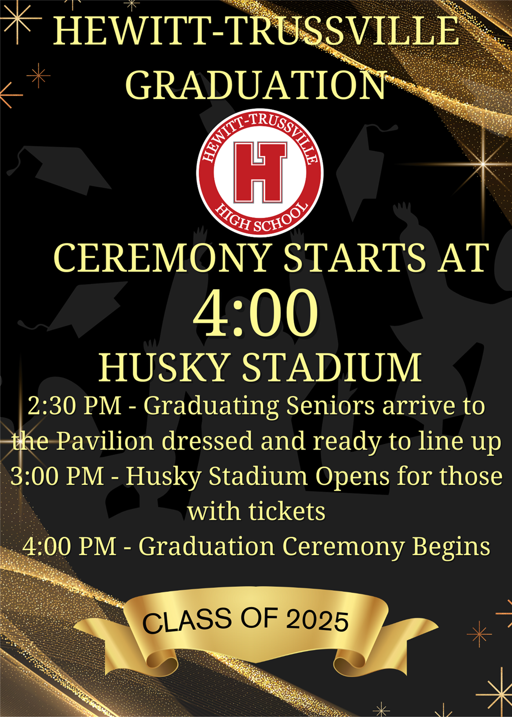2025 GRADUATION CHANGE